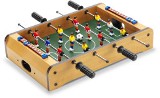 Football table game, self assembled with six players on each sid
