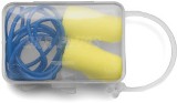 Ear plugs on a nylon cord of approximately 63cms, packed in a re