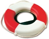 SOS buoy plastic bottle opener. - Available in: White