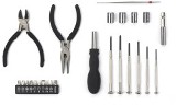 26pcs Tool set in a metal case with foam inlay. - Available in: