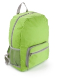 600d Polyester rucksack /  backack with one front zipped pocket,