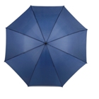 190t Nylon umbrella with reflective edging, fibre glass shaft an