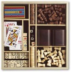 Combination seven games set in a wooden case certified to EN71 i
