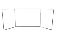 Unisub Hardboard Tri Panel Set (3Pcs) - 88.9X127mm (X2) + 127X17