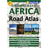 Southern & East Africa Road Map Atlas