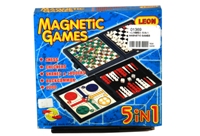 Toy 5 In 1 Magnetic Games - Min Order - 10 Units