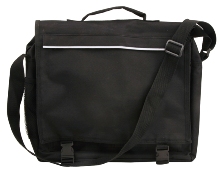 Black Student Laptop Bag