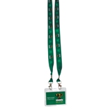 25mm Dye sublimation open lanyard with pouch (25mm polyester)  -
