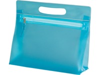 Carry All Cosmetic Case - Available: aqua, pink, white
