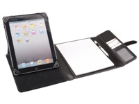 Elite Tri-Fold Tablet Cover - PU Material - Black - Suitable for