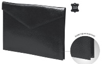 A4 Leather V-Flap Document Holder