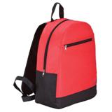 Backpack with Front Zip Pocket - Non-Woven
