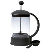 6 Cup Coffee Plunger - Black