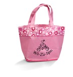 Annabelle Laminated Tote - Available in Pink, Black, Lime, Navy