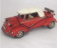 Model Motorcar 1955 Red Messerschemit - 10.5*27*14cm
