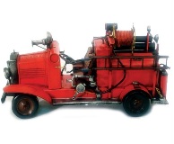 Model Fire engine Truck red 19*39cm