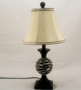 Desk Lamp Zebra Finish - 51cm