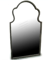 Wrought iron wall Mirror 63 * 112 cm