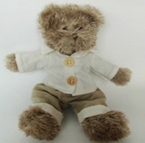 Plush Cuddly Teddy Bear Boy 25cm