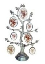 Pewter family Tree Picture Frame
