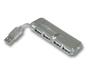 4 PORT USB HUB IN GIFT BOX (9X4CM)
