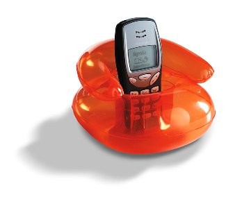 CELL PHONE STAND - INFLATABLE MINI SOFA