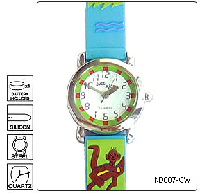 Fully customisable Kids Wrist Watch - Design 7 - Manufactured to