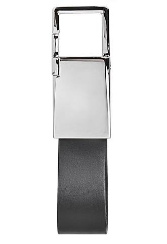 Belt Keyring in velvet pouch - PU Leather strap