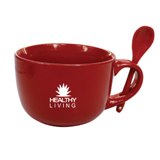 Soup mug - Avail in: Red, White, Black & Blue