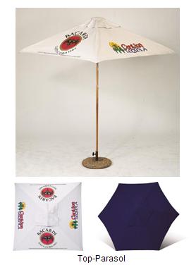 Wooden Parasol Umbrella