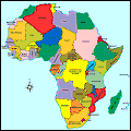 African maps included in diaries