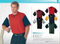200G Tri-Colour Golf Shirt
