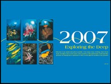 Prestige Multisheet Wall Calender 7 Pages - Exploring the Deep