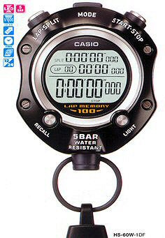 casio stopwatch 100 lap memory
