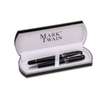 Mark Twain luxury gift set "Mississippi" includes metal rollerba