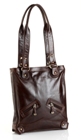 Jekyll & Hide Athena Leather Handbag 213359 - Black, Brown