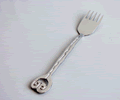 Carrol Boyes Barbeque Fork - Hanging Wave-B Carrol Boyes Barbeque Fork - Hanging Wave-B