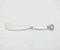 Carrol Boyes Butter Spreader - Globe - Boxe Carrol Boyes Butter Spreader - Globe - Boxe