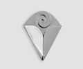 Carrol Boyes Kitchen Towel Holder - Wave Carrol Boyes Kitchen Towel Holder - Wave
