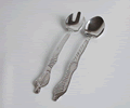 Carrol Boyes Salad Servers-Nwanuna/Wasadi-B Carrol Boyes Salad Servers-Nwanuna/Wasadi-B