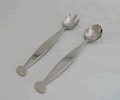 Carrol Boyes Salad Servers - Pluto-Boxed Carrol Boyes Salad Servers - Pluto-Boxed