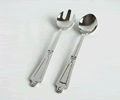 Carrol Boyes Salad Servers-Sentinel Wo/Man- Carrol Boyes Salad Servers-Sentinel Wo/Man-