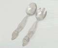 Carrol Boyes Salad Servers Small - Woman Carrol Boyes Salad Servers Small - Woman