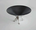 Carrol Boyes Cone Bowl Black - Man Carrol Boyes Cone Bowl Black - Man