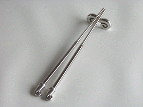 Carrol Boyes Chopsticks - Wave (Pair) Carrol Boyes Chopsticks - Wave (Pair)