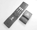 Carrol Boyes Golf Set - Cross Legged-Black Carrol Boyes Golf Set - Cross Legged-Black