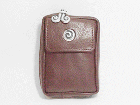 Carrol Boyes Bag Keyring - Coil-Brown Carrol Boyes Bag Keyring - Coil-Brown
