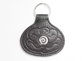 Carrol Boyes Key Ring - Yogi - Black Carrol Boyes Key Ring - Yogi - Black