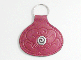 Carrol Boyes Key Ring - Yogi-Red Carrol Boyes Key Ring - Yogi-Red