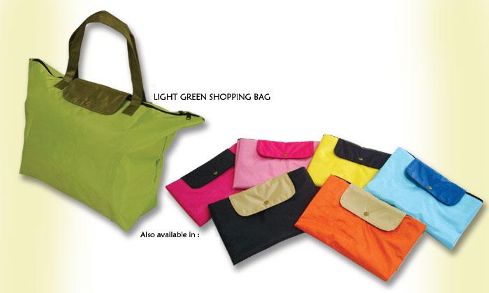 Canvas shopping/beach bag with zip (Avail in assort designs)